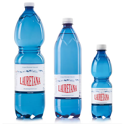 PET line  bottles of water Lauretana